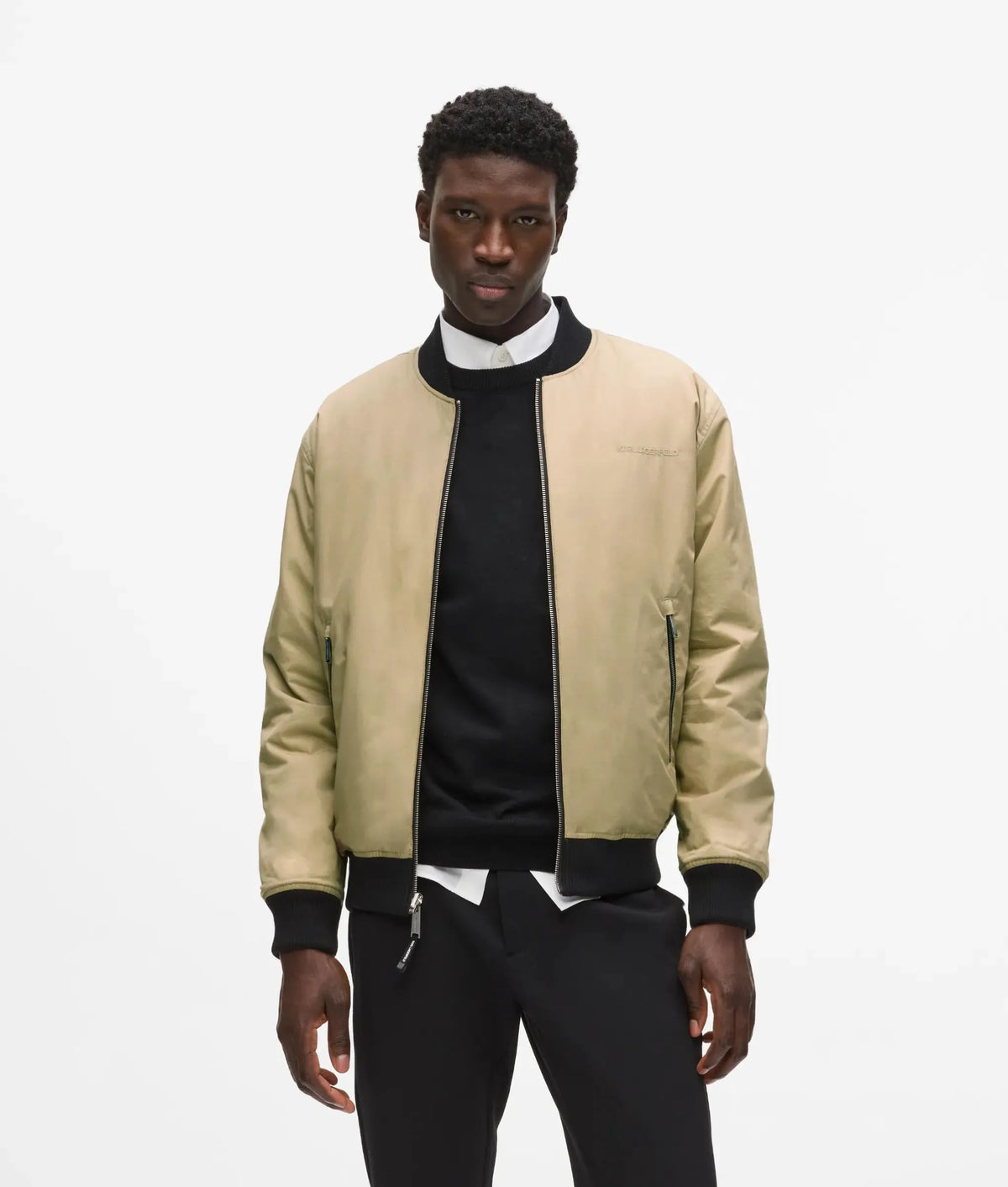 Reversible Maison de Karl bomber jacket