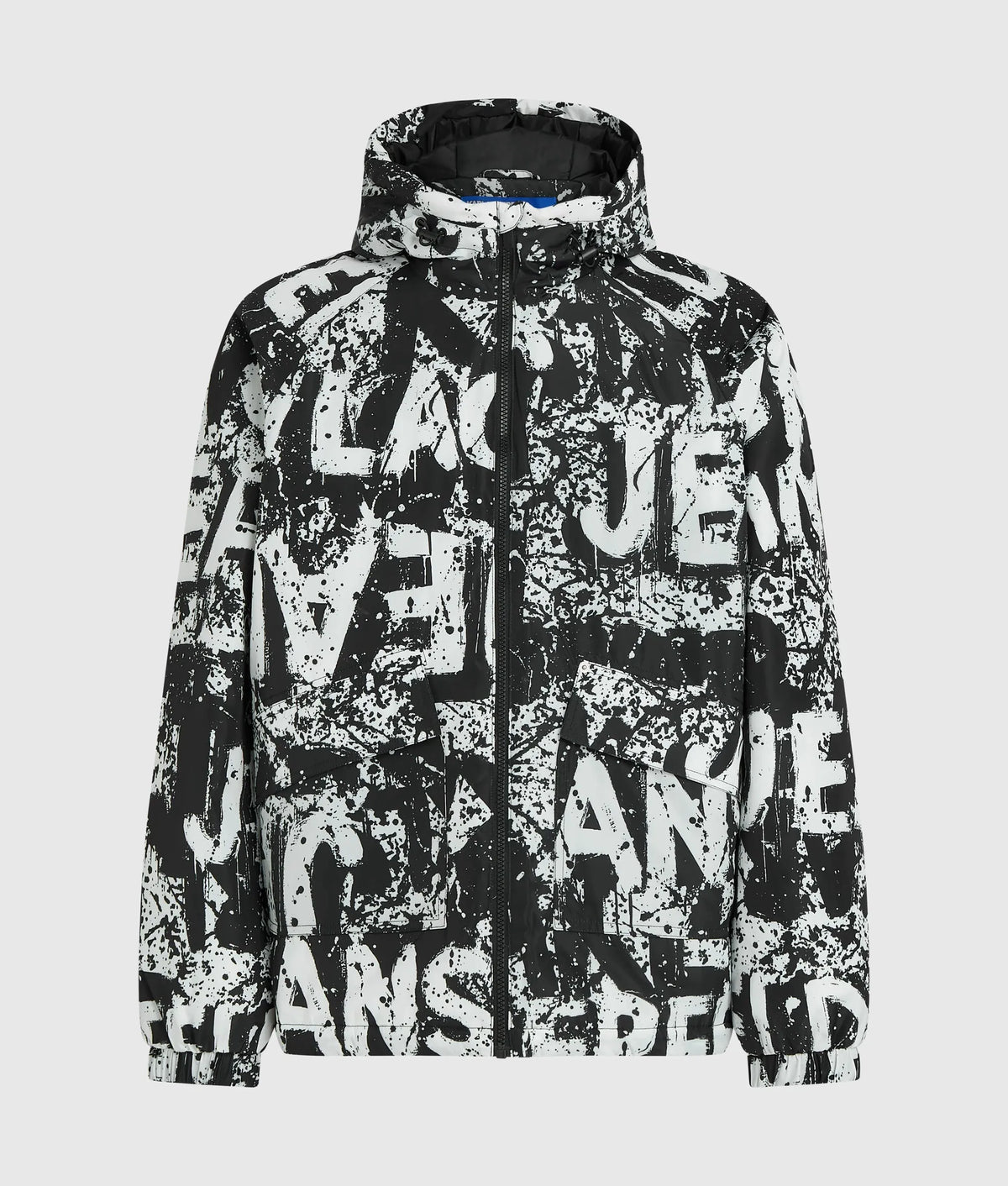 All-over logo padded jacket