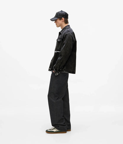 Karl Quote denim overshirt