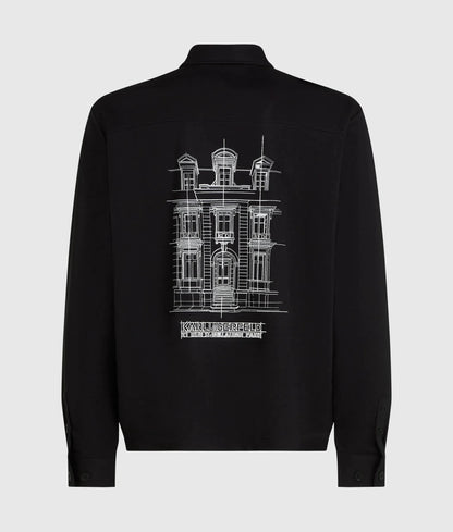 Maison de Karl jersey overshirt