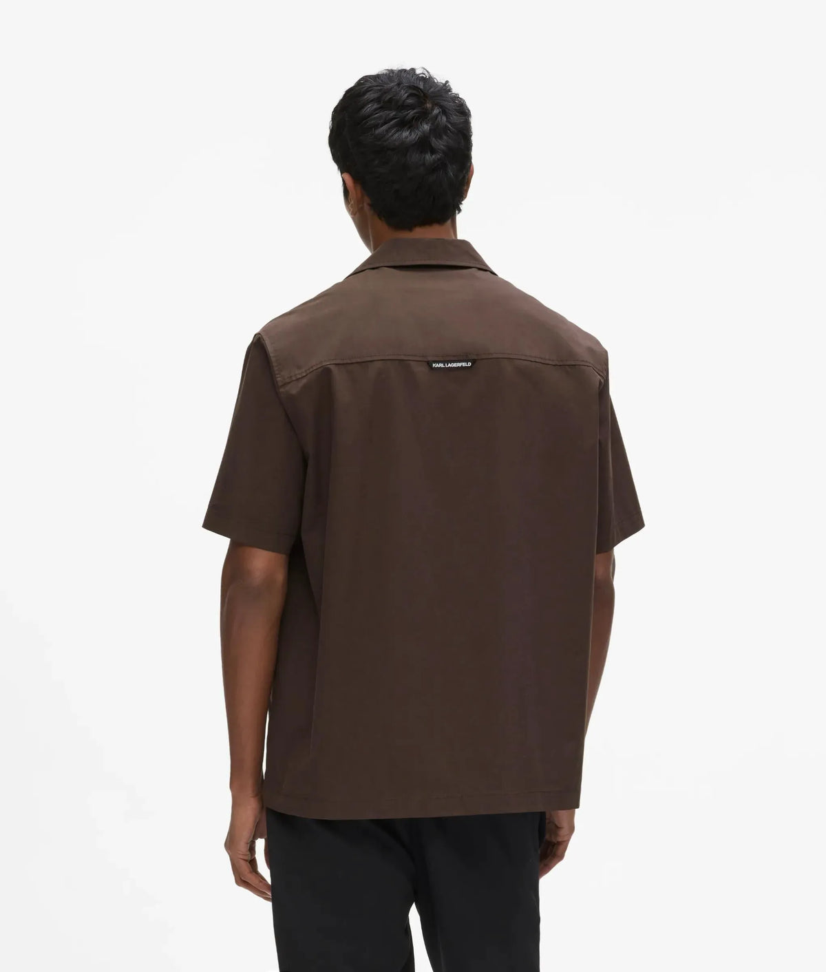 Short‑sleeved bowling shirt