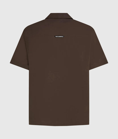 Short‑sleeved bowling shirt