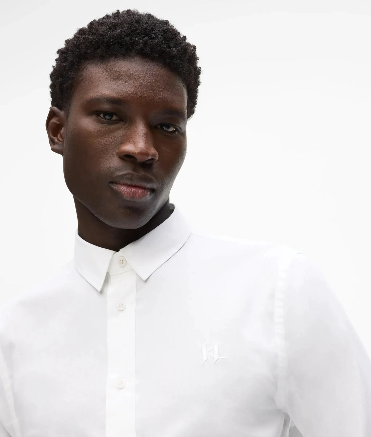 Monogram slim‑fit T‑shirt