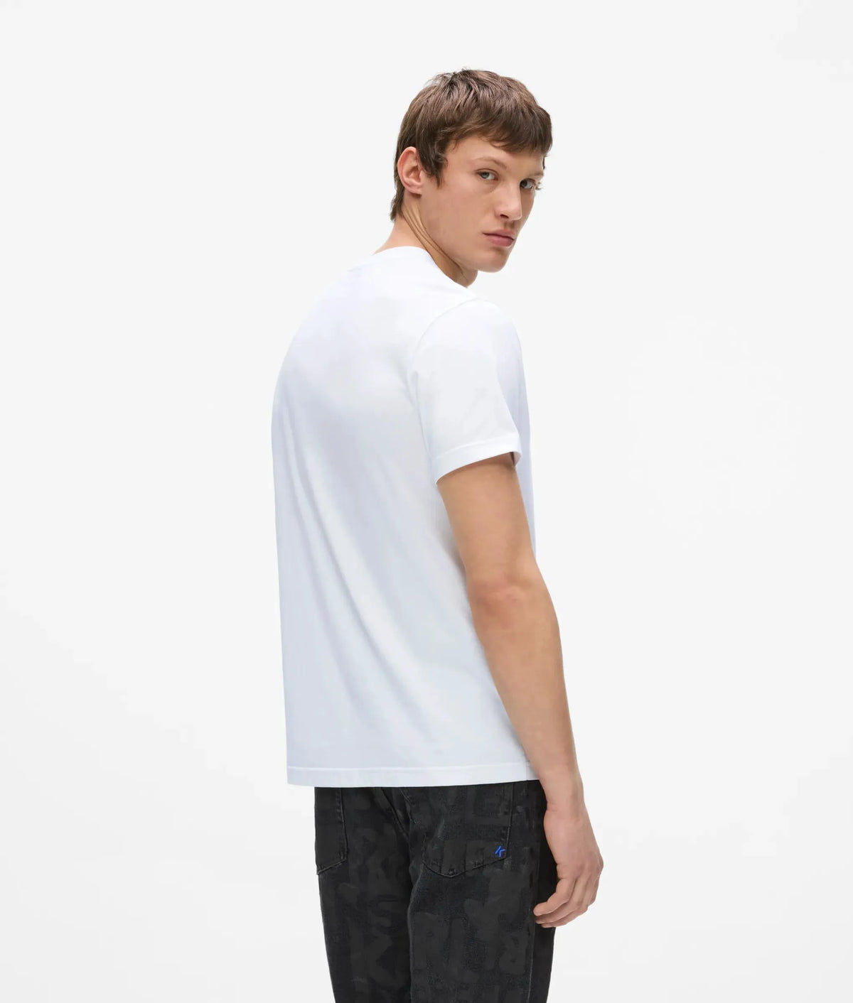 Slim striped logo T-shirt