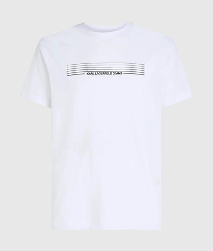 Slim striped logo T-shirt