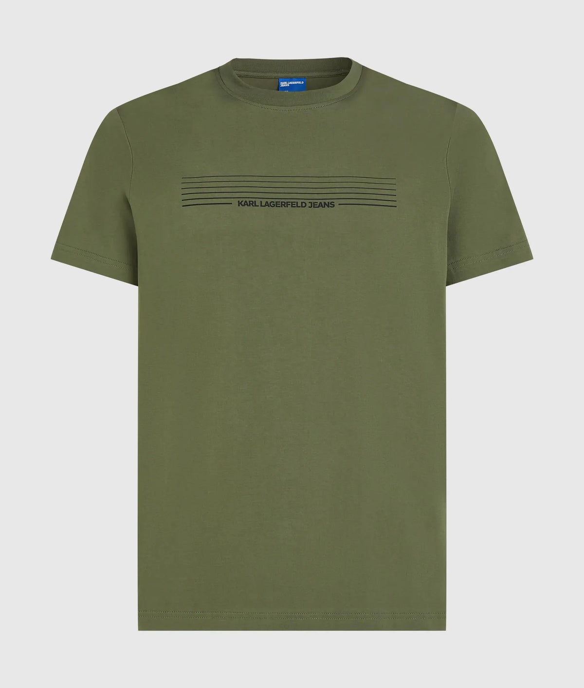 Slim striped logo T-shirt