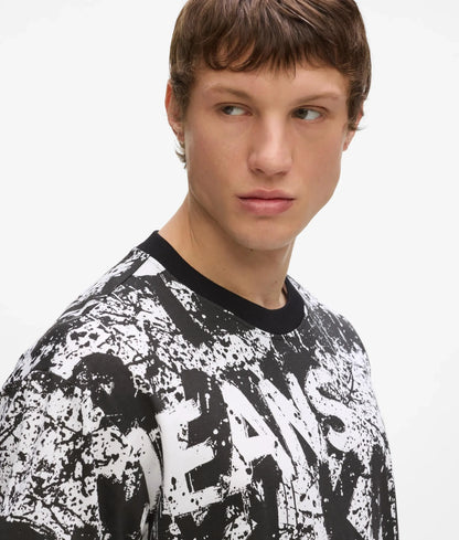 Relaxed all-over graphic T-shirt