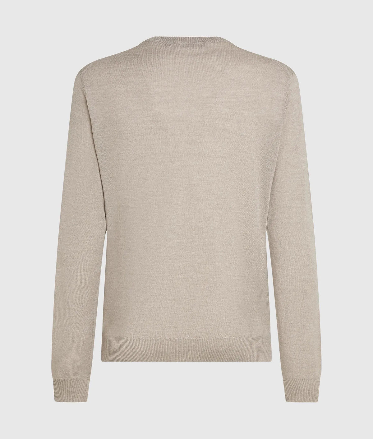Merino wool crew neck sweater