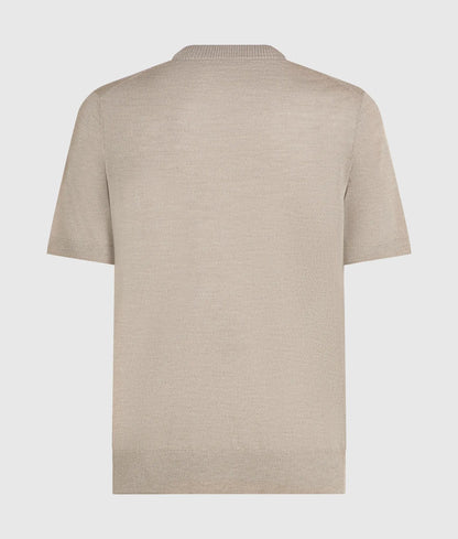 Monogram merino wool T-shirt