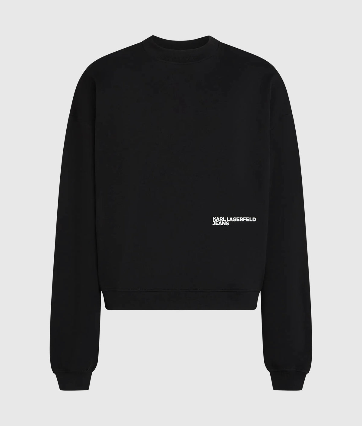 Gradient logo boxy sweatshirt