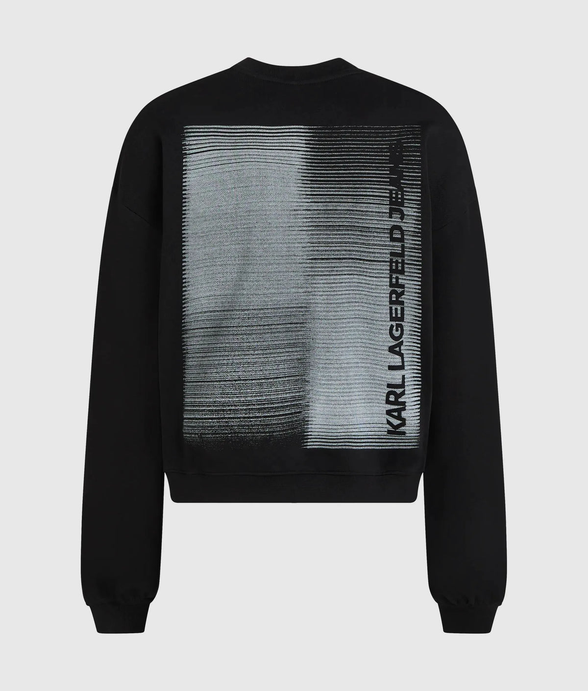 Gradient logo boxy sweatshirt