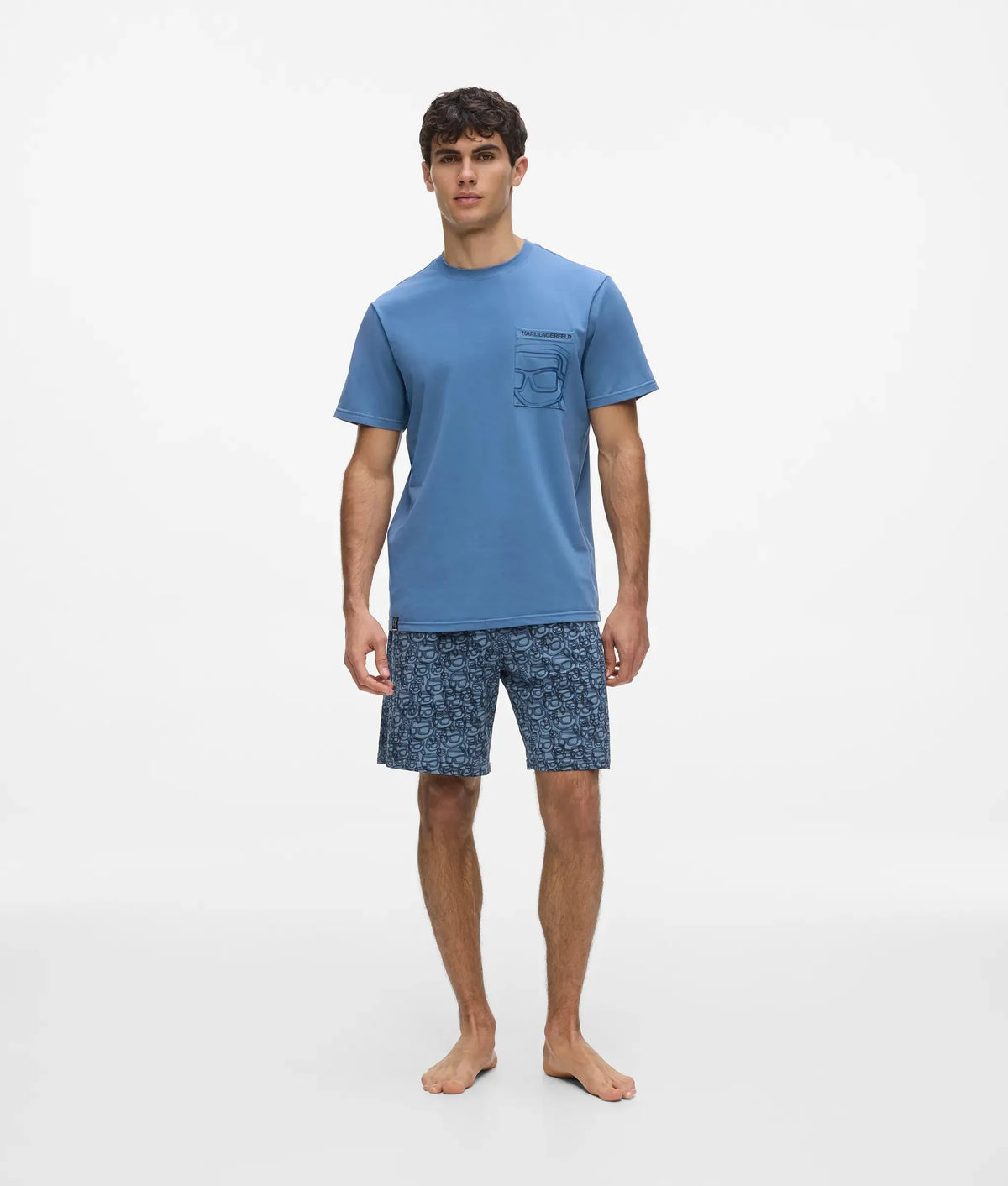 Ikon shorts and T-shirt pajama set