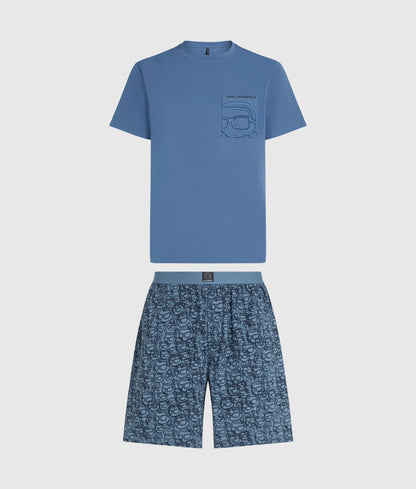 Ikon shorts and T-shirt pajama set