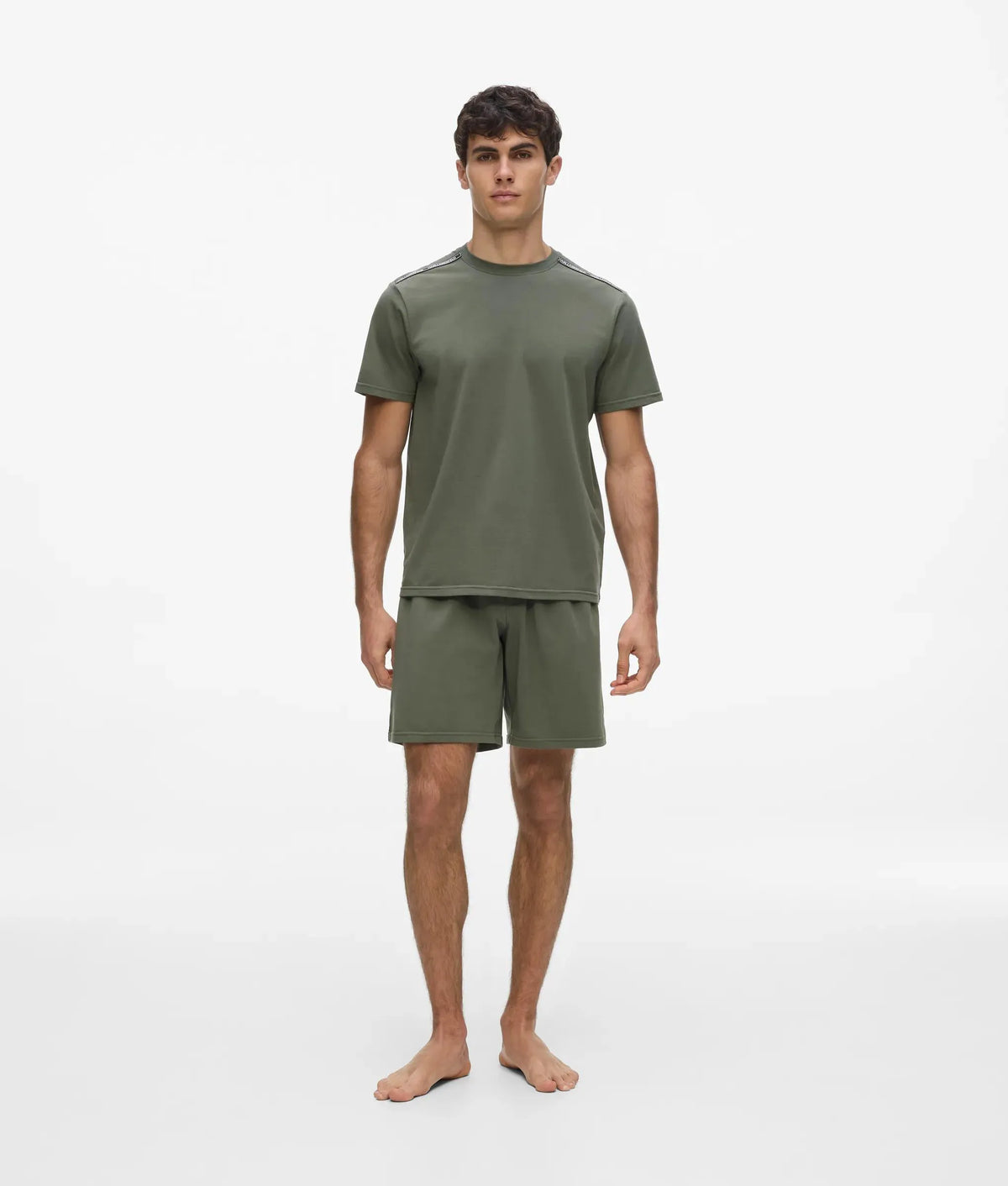 Logo tape pajama set