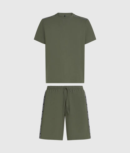 Logo tape pajama set
