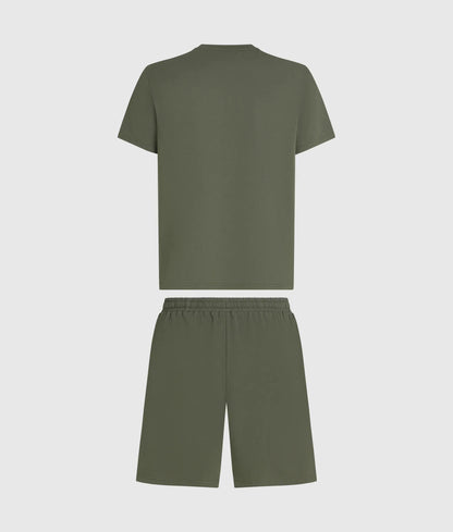 Logo tape pajama set