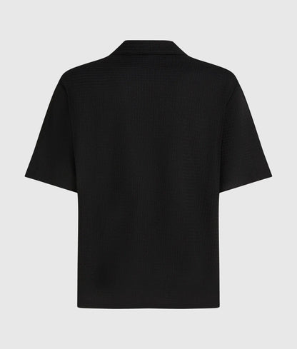 Textured beachwear shirt