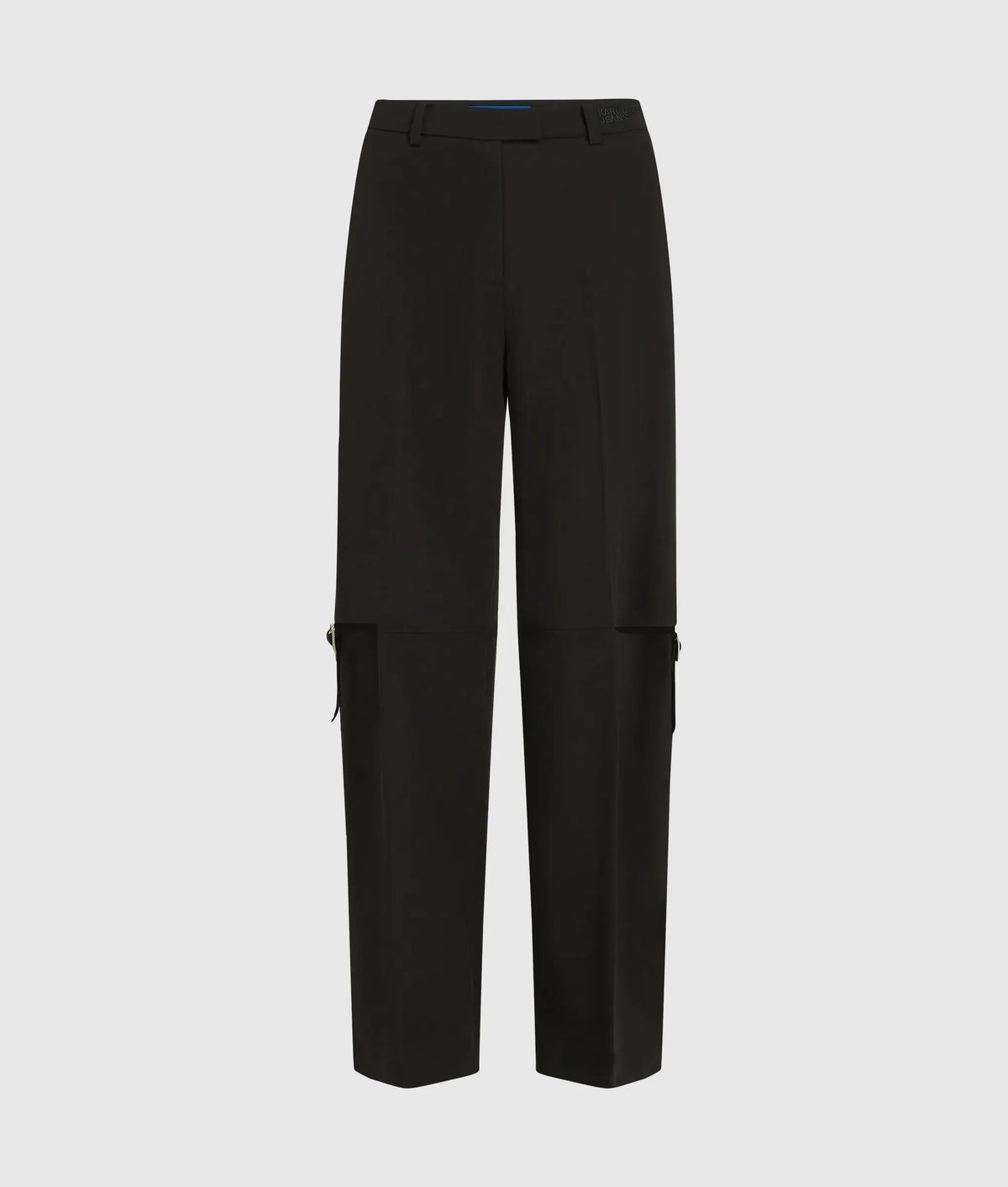 Buckle-detail tailored pants