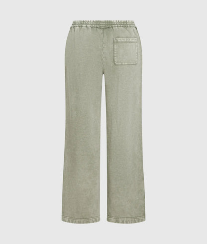 Washed relaxed sweatpants