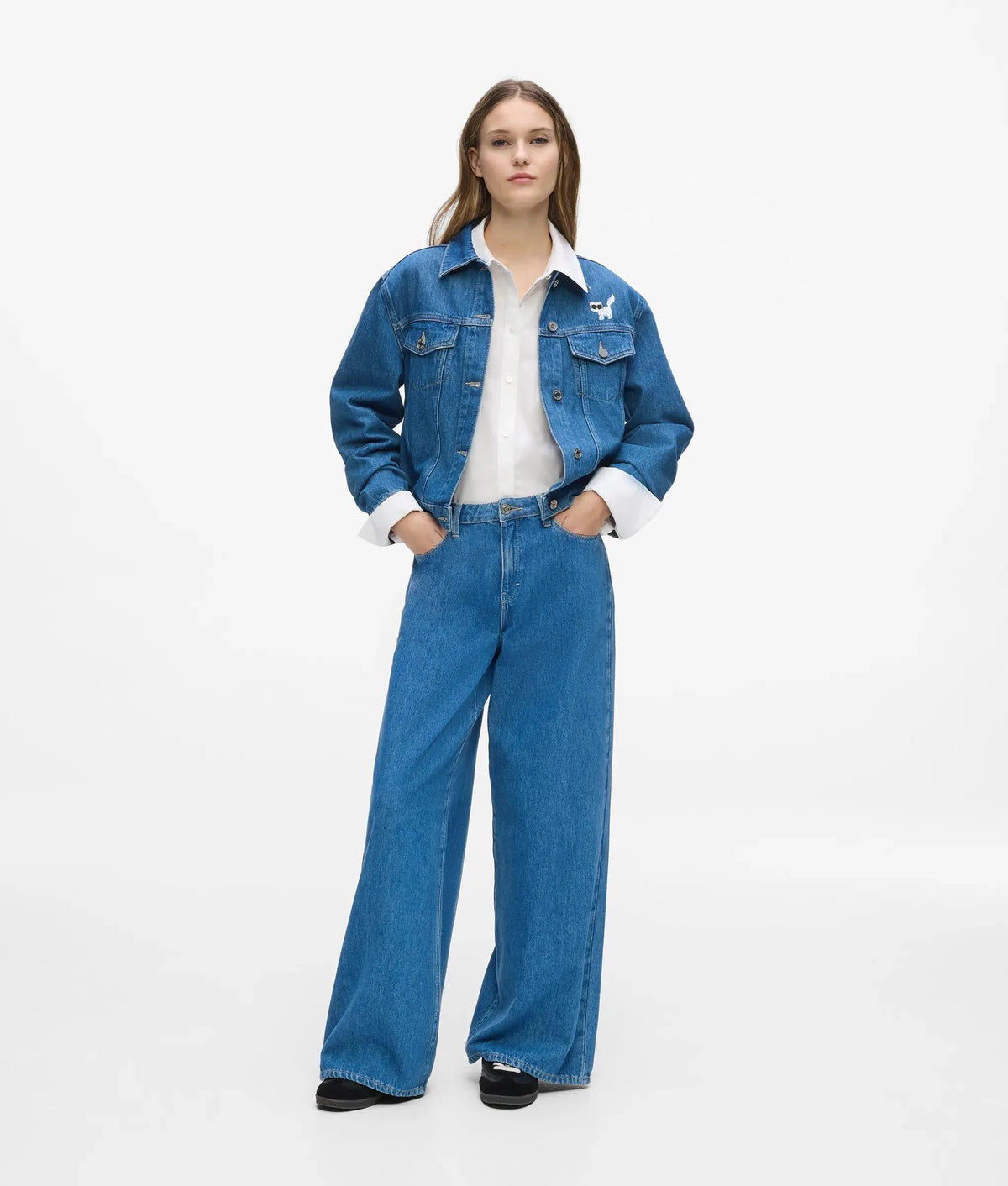 Ikon wide-leg jeans