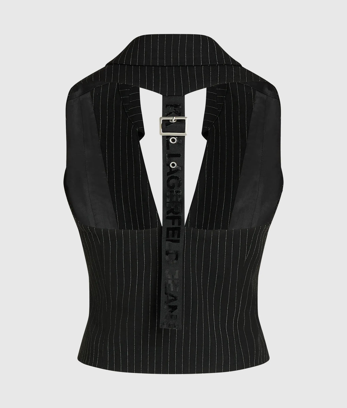 Pinstripe waistcoat