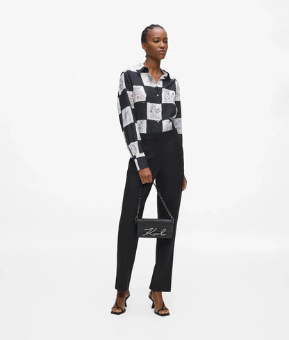 Fluid printed shirt
