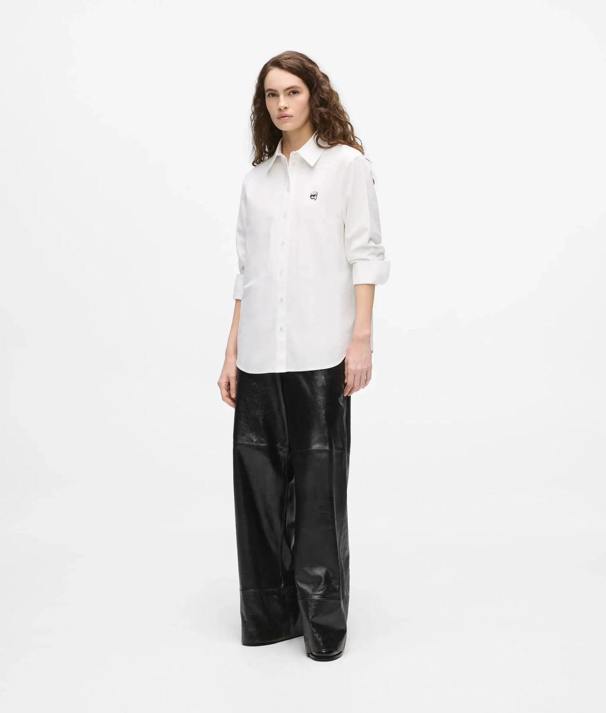 Ikon buttoned cotton shirt