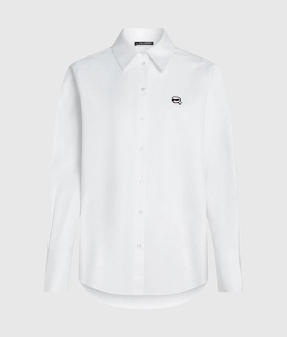Ikon buttoned cotton shirt