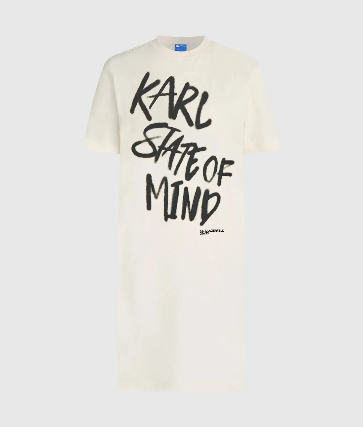 Karl quote T-shirt dress