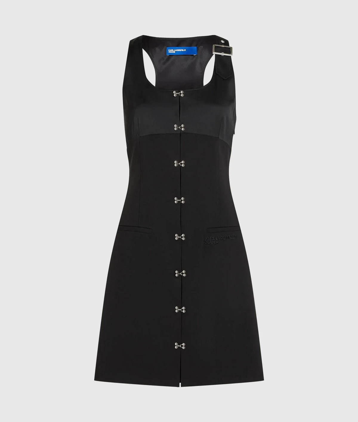 Satin panel dress
