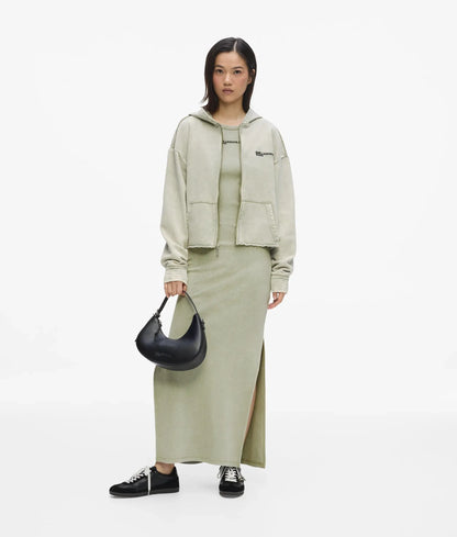 Washed ribbed tank dress