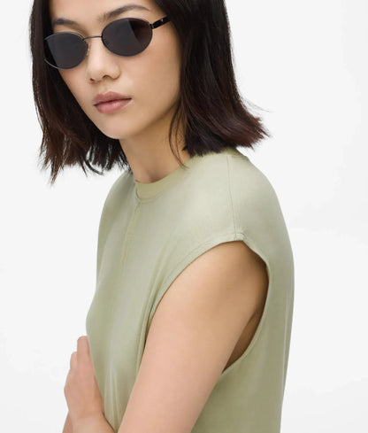 Raised seam tank dress
