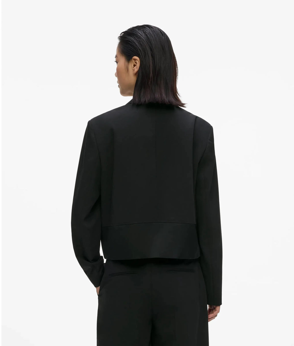 Buckle-detail blazer