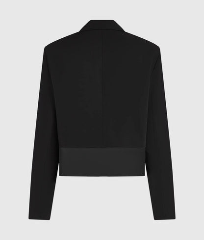 Buckle-detail blazer