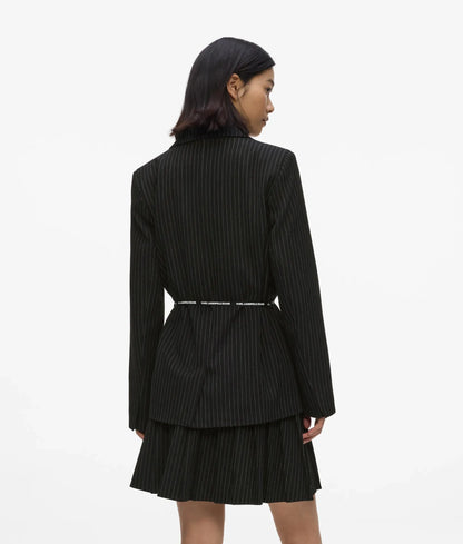 Pinstripe blazer