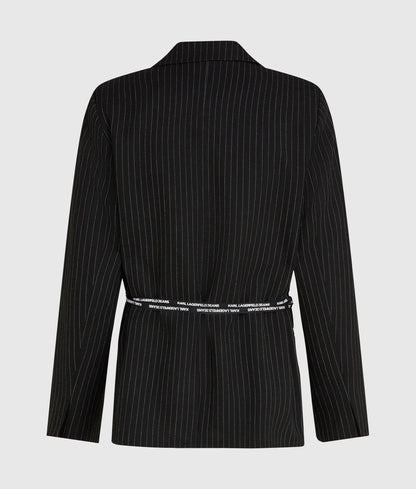 Pinstripe blazer