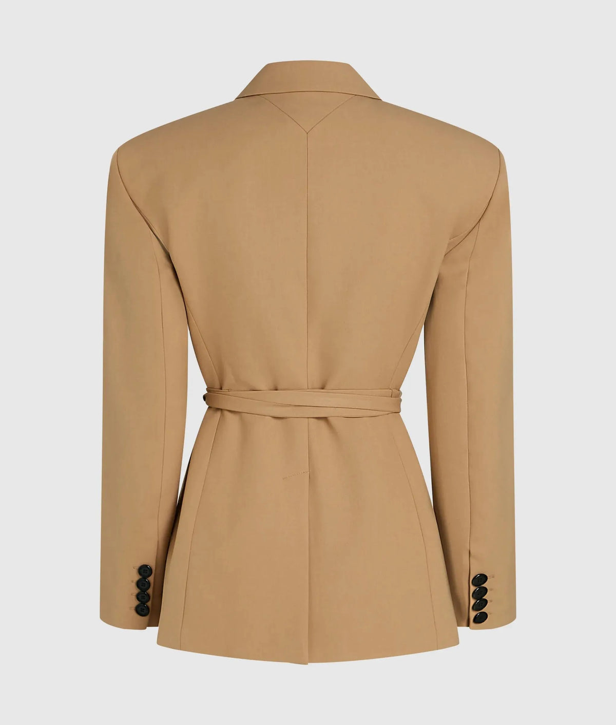 Tie waist blazer
