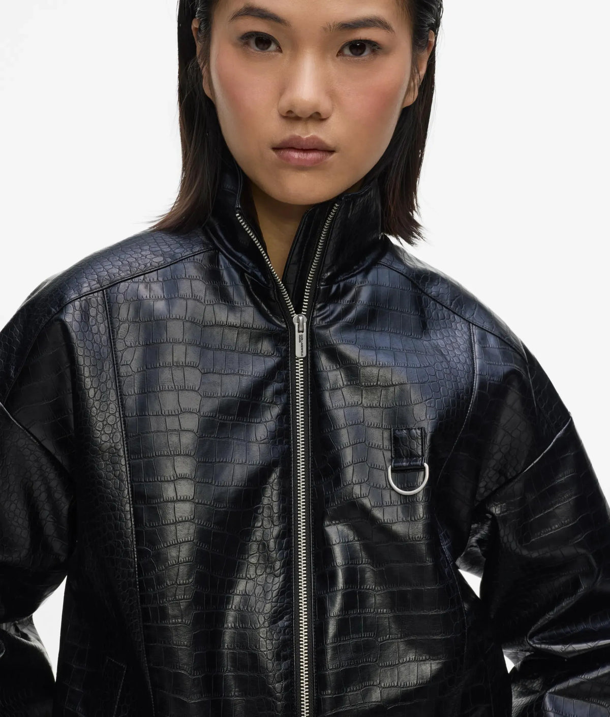 Karl quote bomber jacket