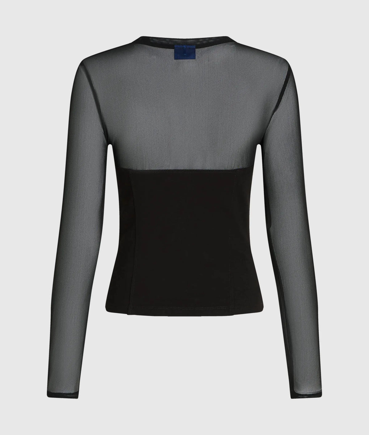 Mesh corset top