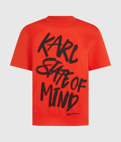 Regular‑fit Karl quote T-shirt