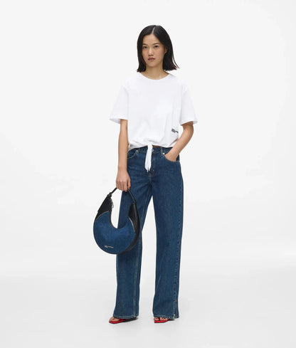 Regular‑fit tie detail T-shirt