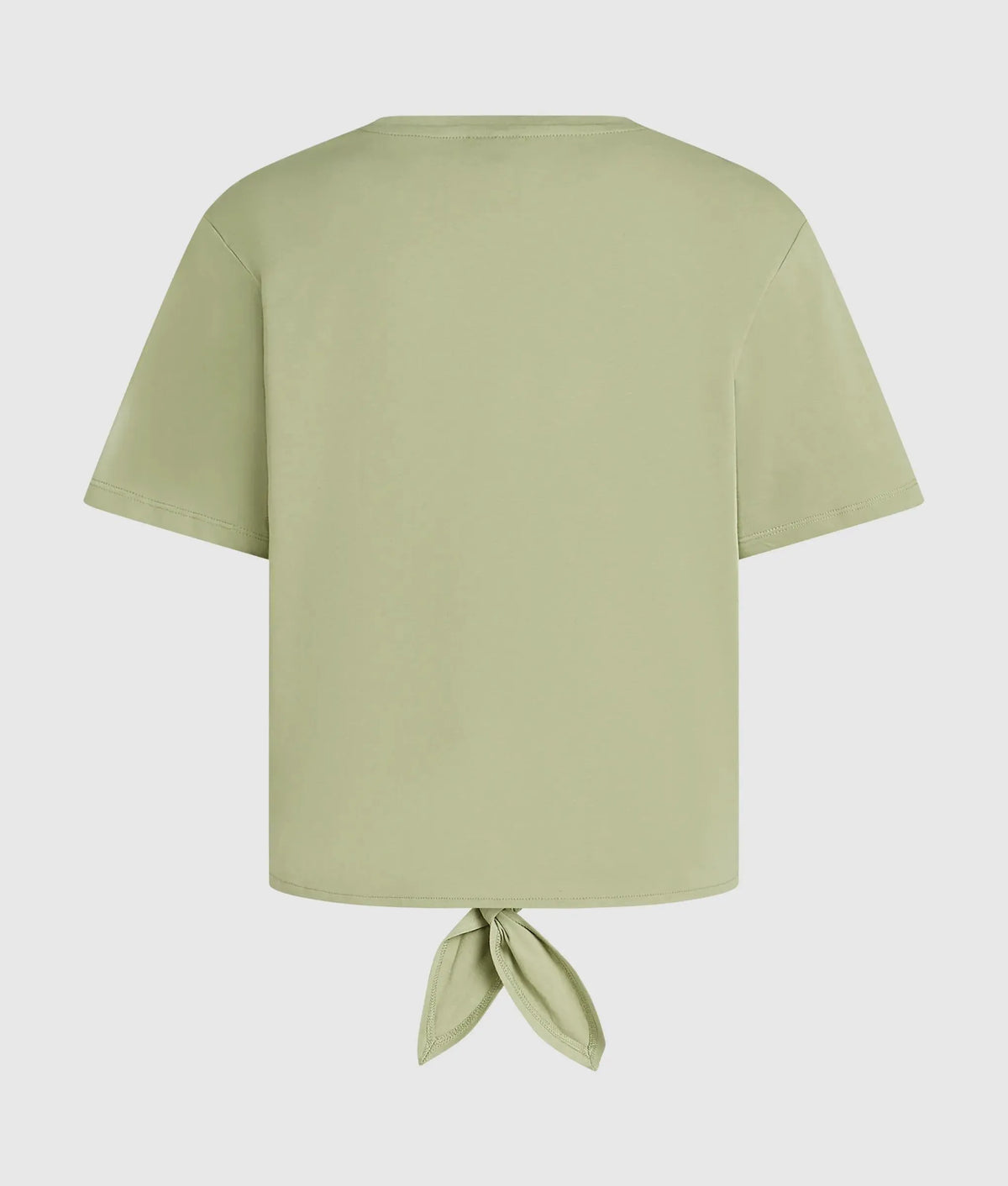 Regular‑fit tie detail T-shirt