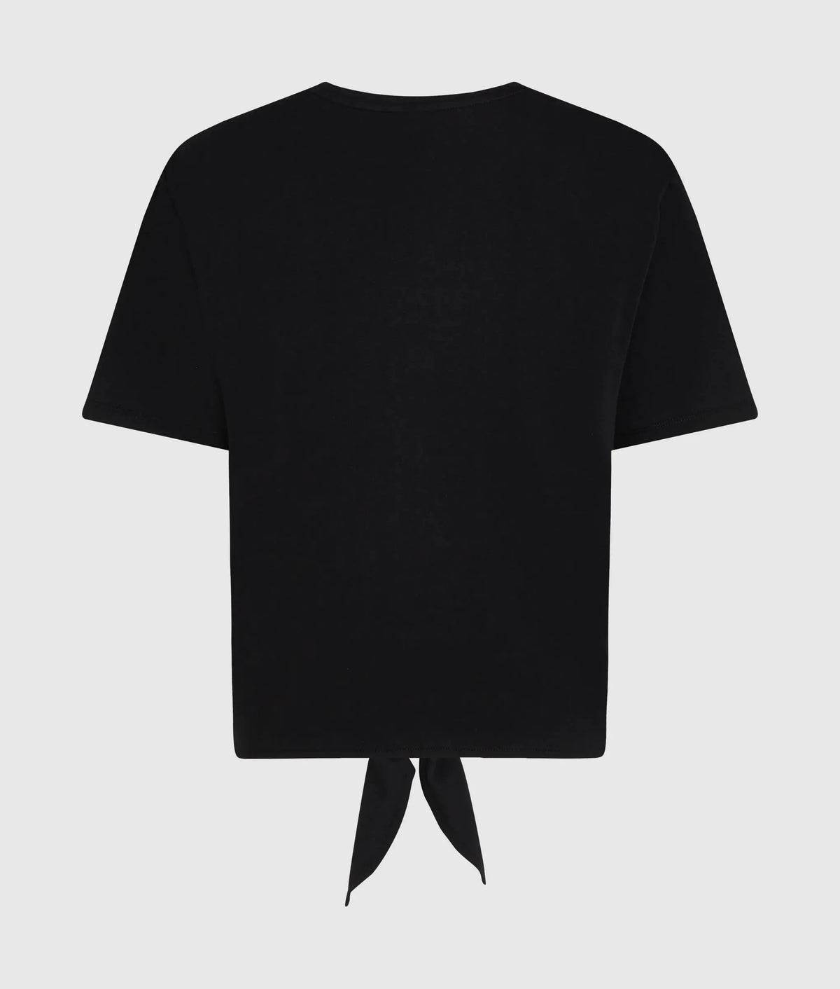 Regular‑fit tie detail T-shirt