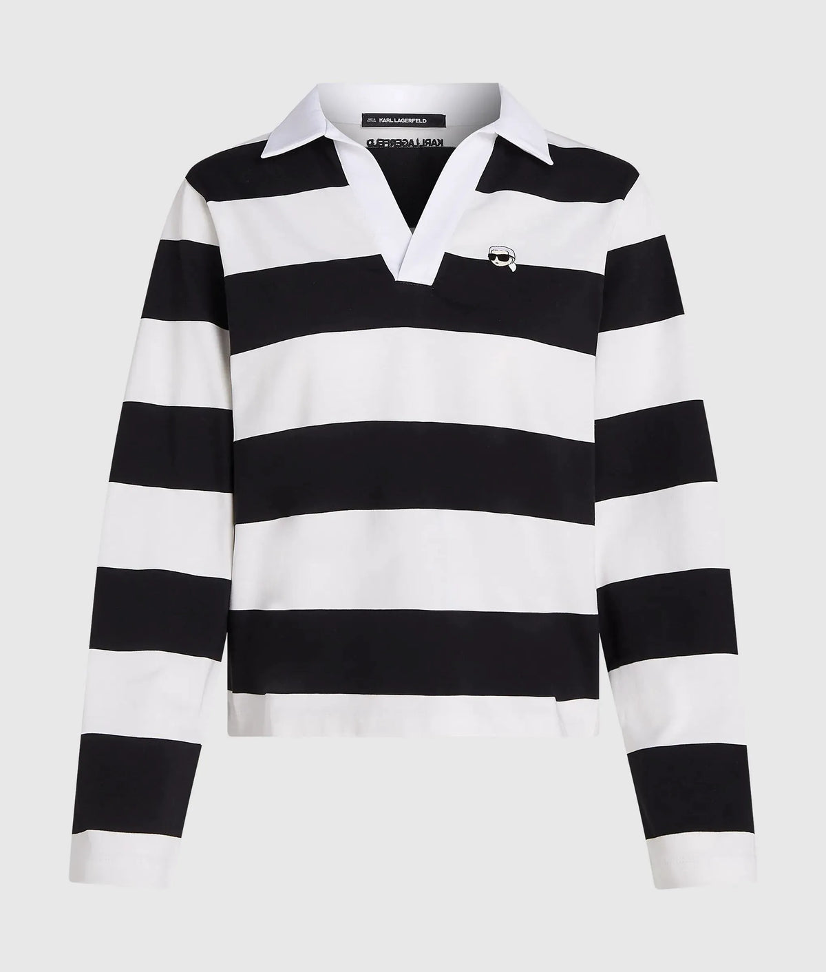 Ikon stripe rugby shirt