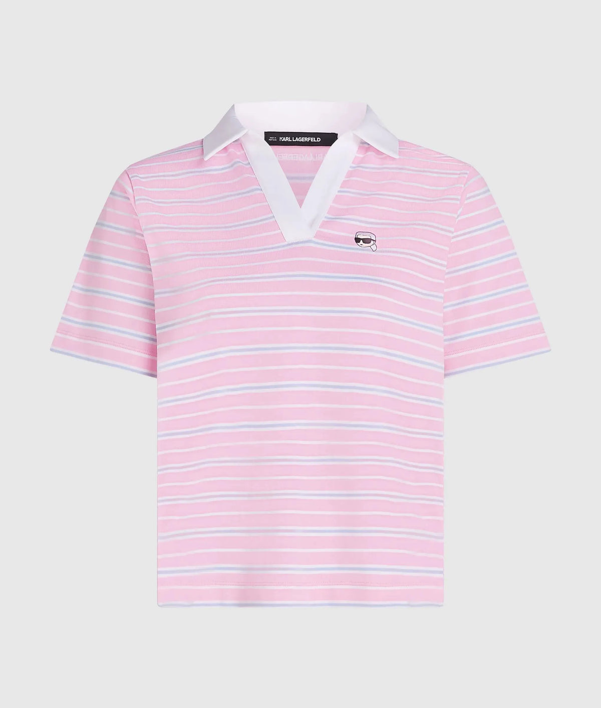 Ikon stripe polo shirt