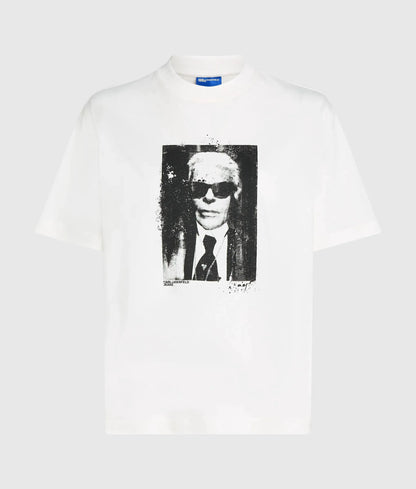 Regular‑fit Karl portrait T-shirt