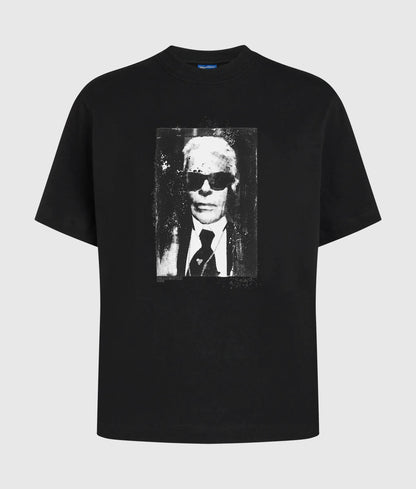 Regular‑fit Karl portrait T-shirt