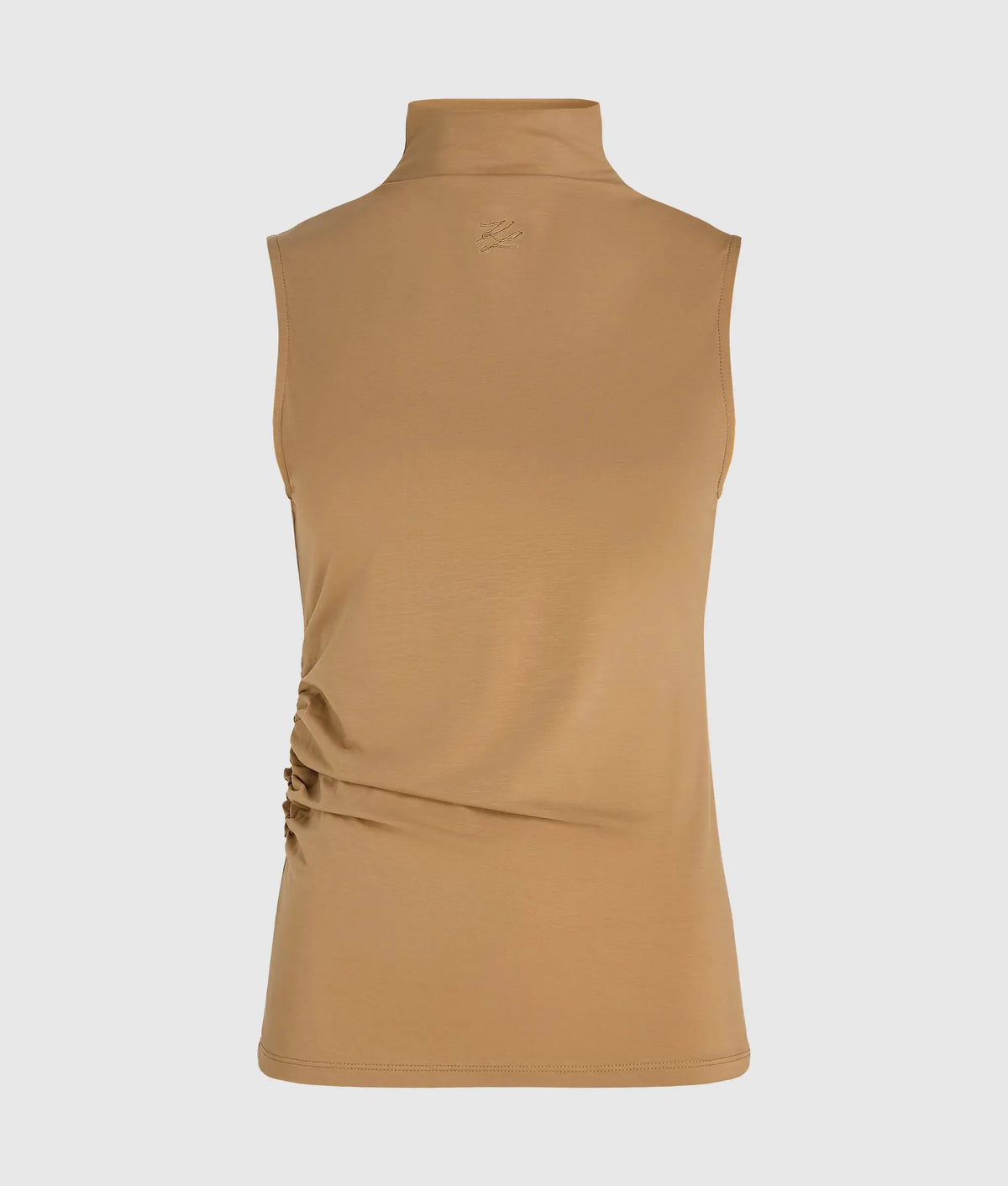 Mock-neck tank top