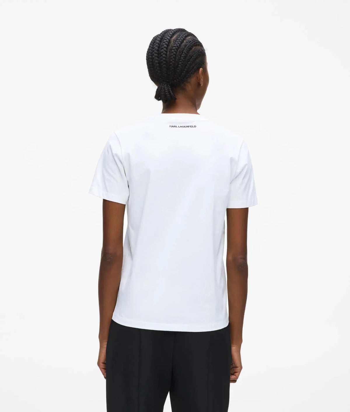 Illustrated portrait T-shirt