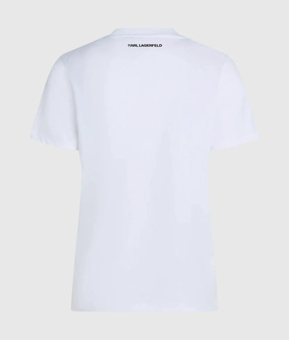 Illustrated portrait T-shirt
